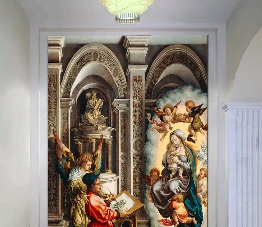 3D Book Reading 1504 Wall Murals Wallpaper AJ Wallpaper 2 