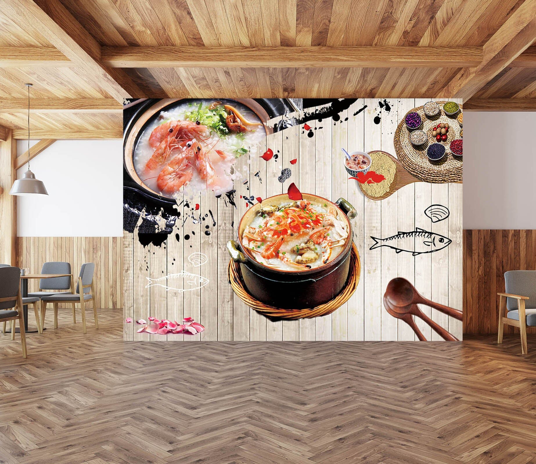 3D Sichuan Hot Pot 3009 Wall Murals Wallpaper AJ Wallpaper 2 