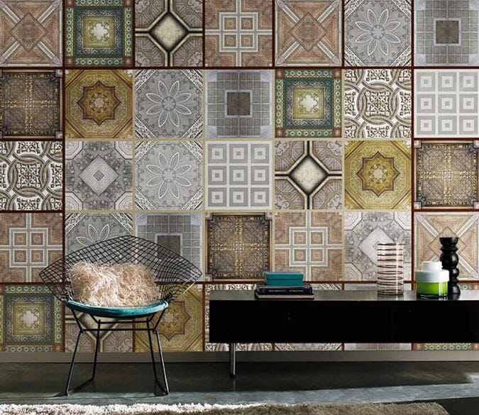 3D Color Geometry 2176 Wall Murals Wallpaper AJ Wallpaper 2 