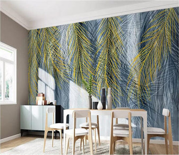 3D Colored Leaves 2801 Wall Murals Wallpaper AJ Wallpaper 2 