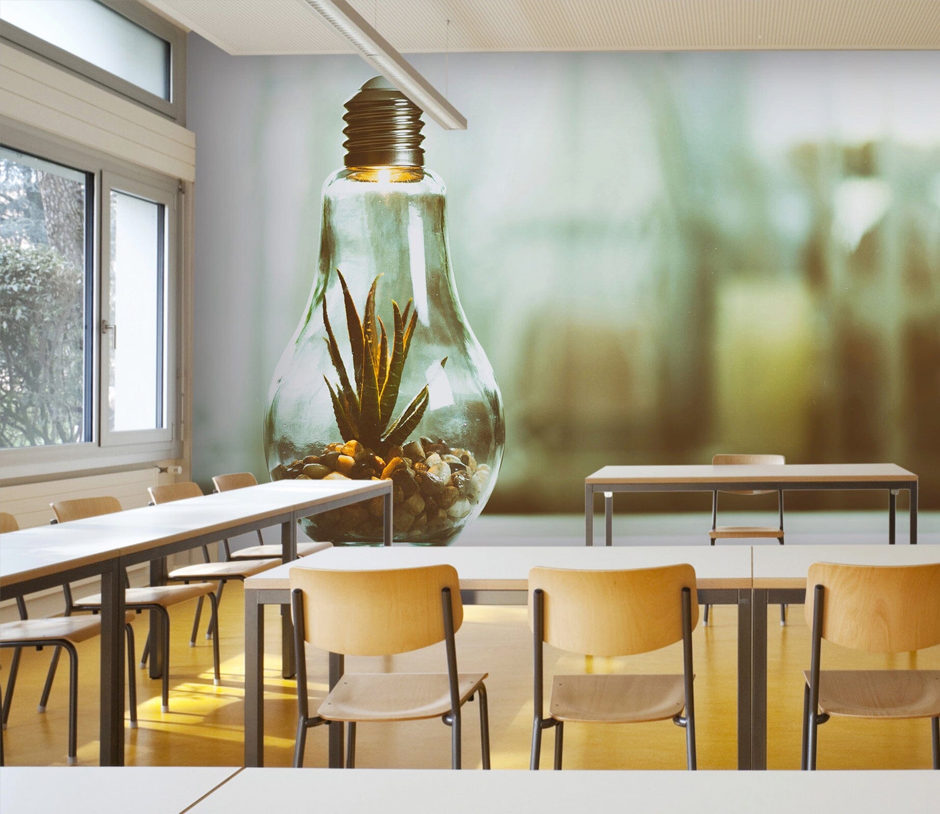 3D Bulb Culture 152 Wall Murals Wallpaper AJ Wallpaper 2 