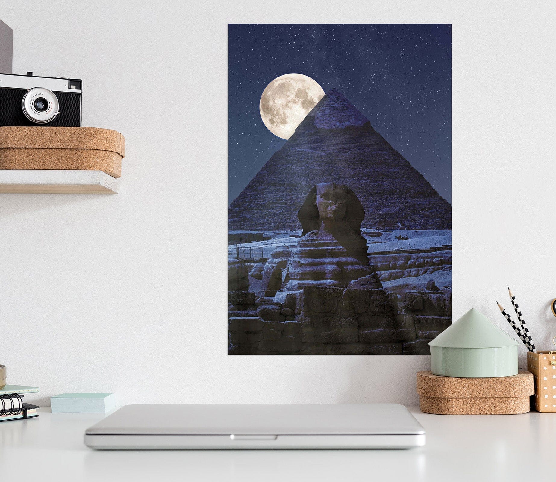 3D Valley Moon 235 Marco Carmassi Wall Sticker Wallpaper AJ Wallpaper 2 