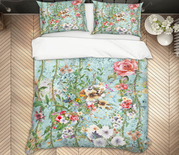 3D Flower Branch 60150 Bed Pillowcases Quilt
