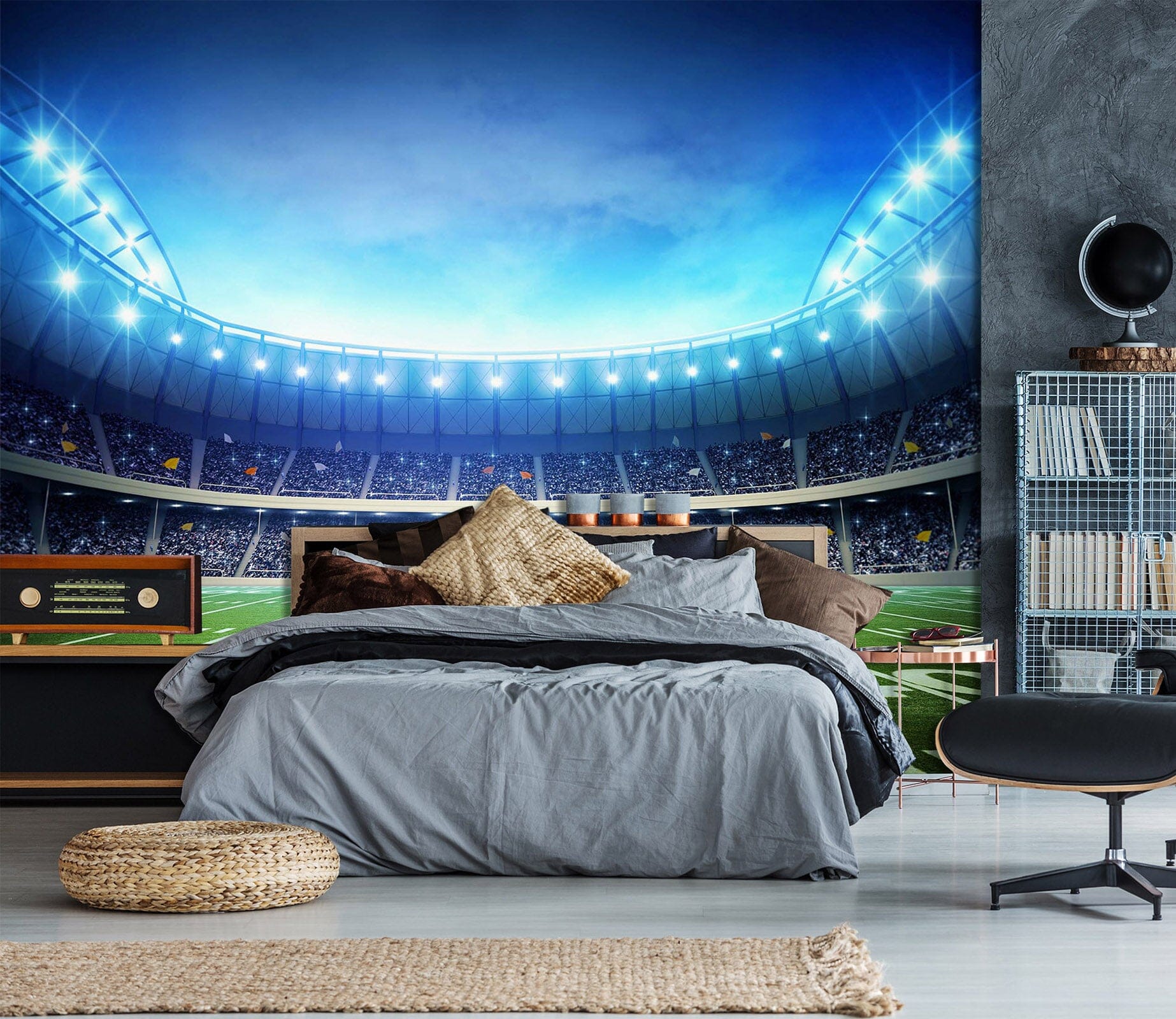 3D Court 1660 Wall Murals Wallpaper AJ Wallpaper 2 