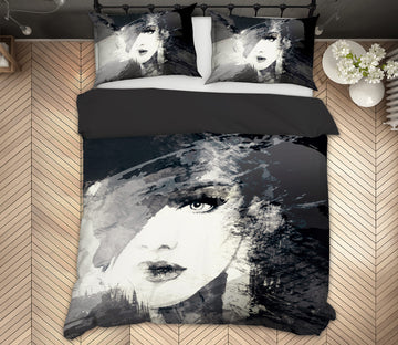 3D Graffiti Hat Mannequin 026 Bed Pillowcases Quilt