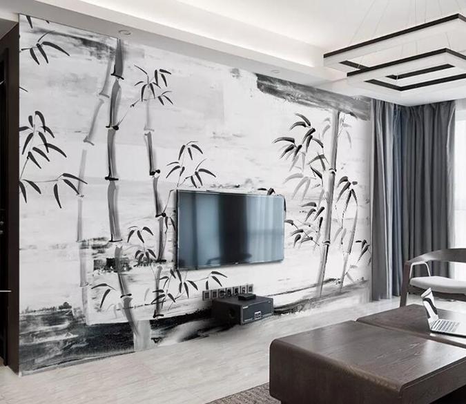 3D Bamboo 974 Wall Murals Wallpaper AJ Wallpaper 2 