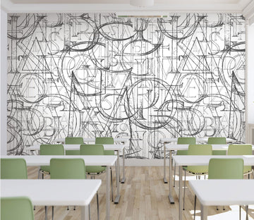 3D Alphabet Graffiti 008 Wall Murals Wallpaper AJ Wallpaper 2 