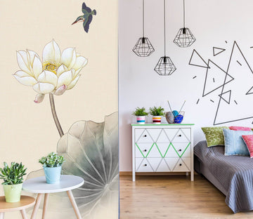 3D Lotus Bloom 1817 Wall Murals Wallpaper AJ Wallpaper 2 