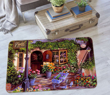 3D Houses 33162 Non Slip Rug Mat