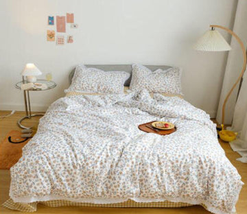 3D Little Floral 40250 Bed Pillowcases Quilt