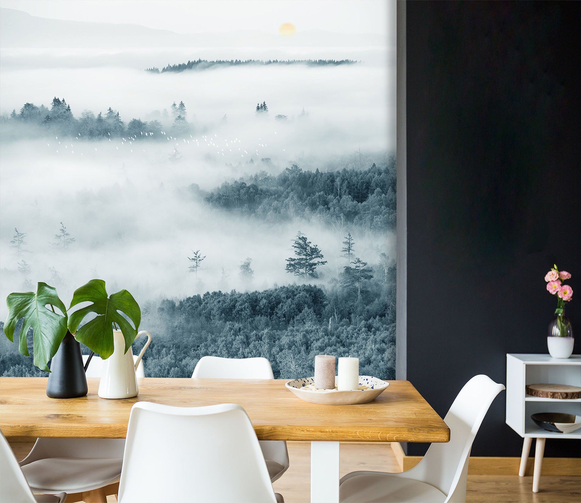 3D Smog Forest 472 Wallpaper AJ Wallpaper 2 