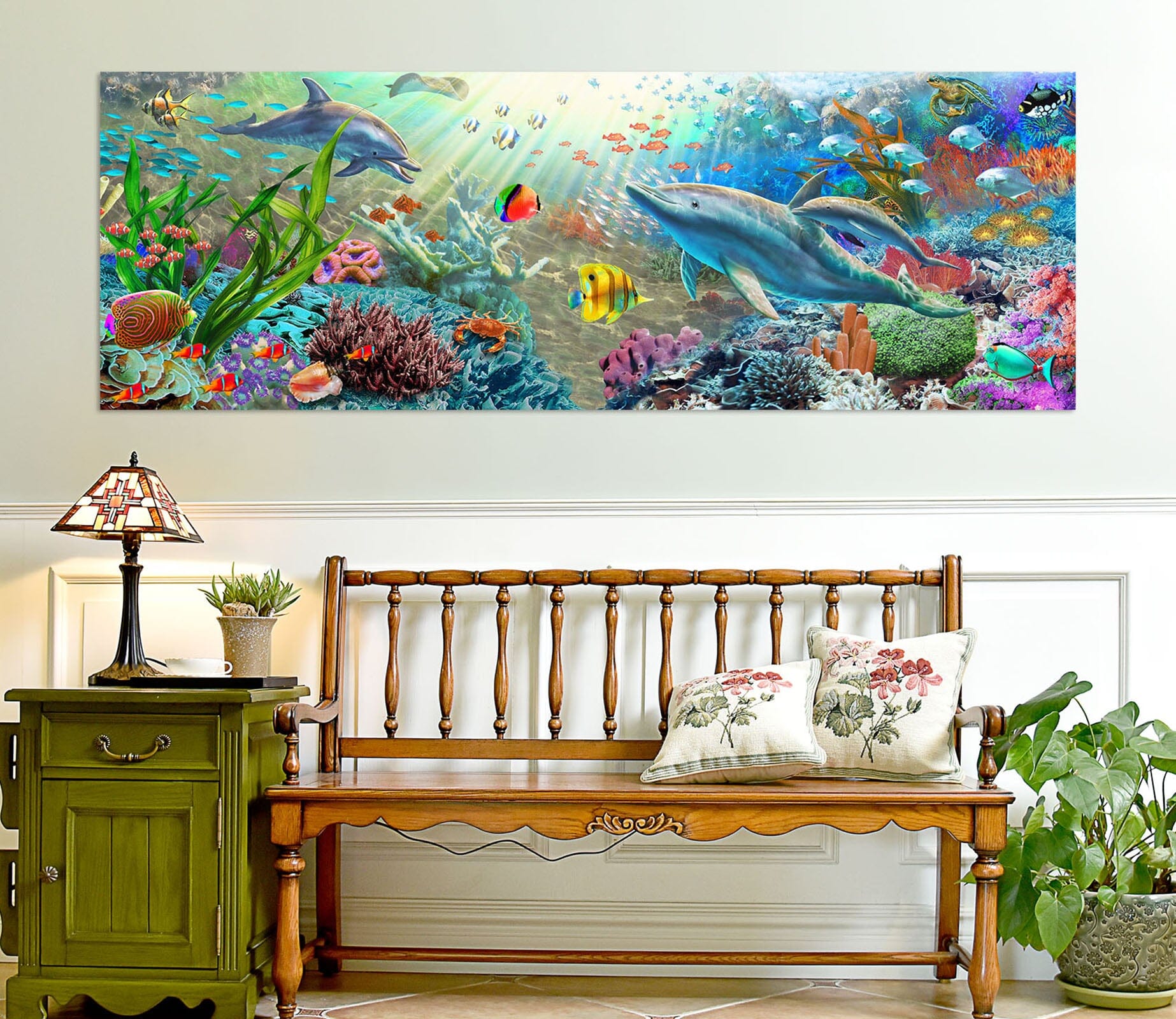3D Color Ocean 017 Adrian Chesterman Wall Sticker Wallpaper AJ Wallpaper 2 
