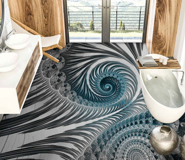 3D Thread Pattern 102149 Andrea Haase Floor Mural