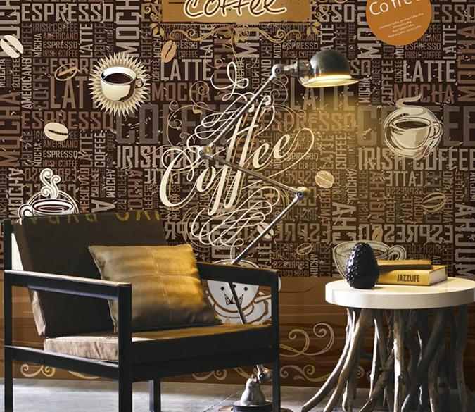 3D Coffee 1369 Food Wall Murals Wallpaper AJ Wallpaper 2 