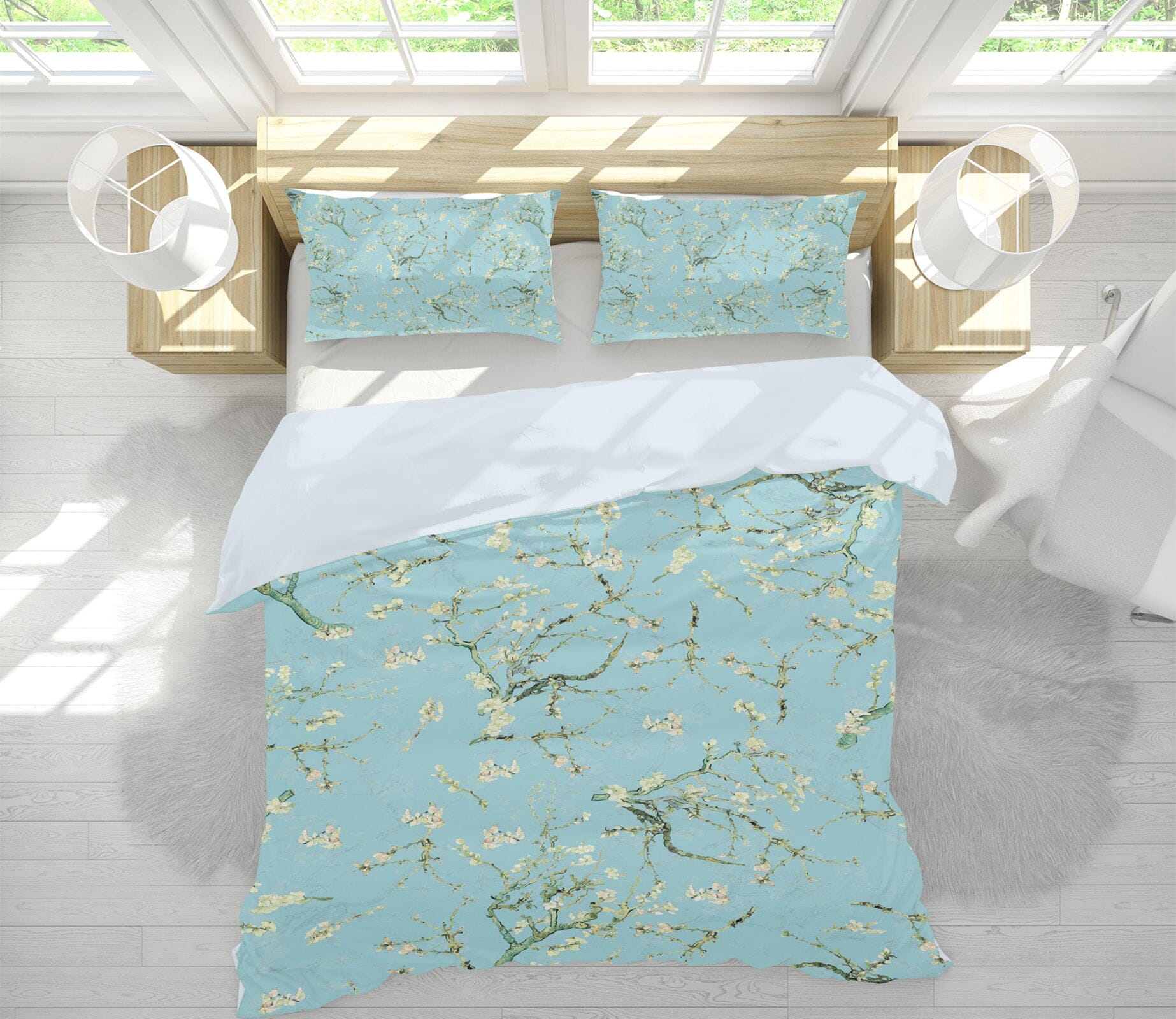 3D Flower Branches 154 Uta Naumann Bedding Bed Pillowcases Quilt Quiet Covers AJ Creativity Home 