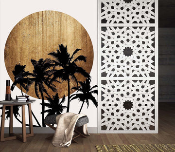 3D Moon Coconut 1482 Boris Draschoff Wall Mural Wall Murals Wallpaper AJ Wallpaper 2 
