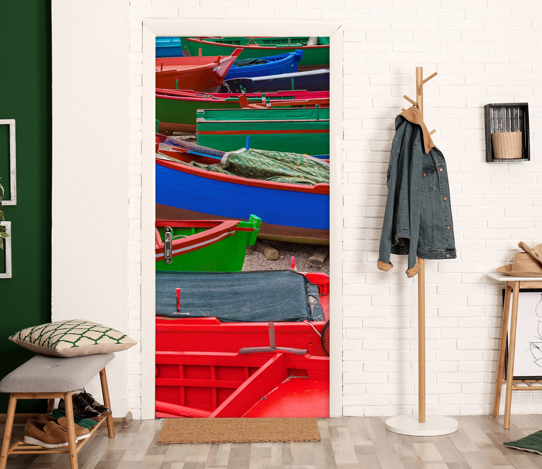 3D Color Vessel 12284 Marco Carmassi Door Mural