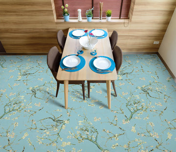 3D Flower Branch 99229 Uta Naumann Floor Mural