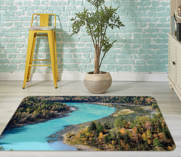 3D River 27107 Non Slip Rug Mat