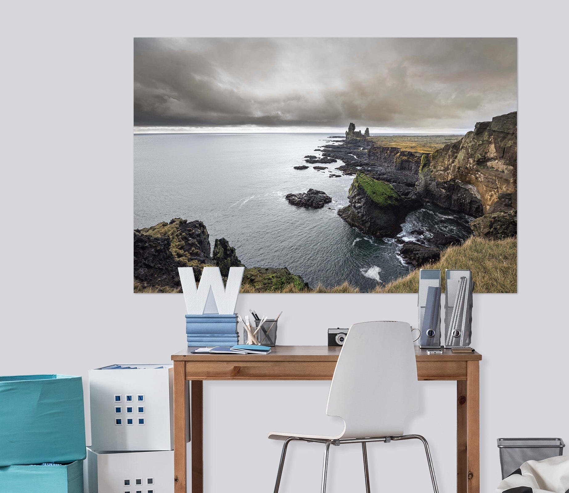 3D Storm River 172 Marco Carmassi Wall Sticker Wallpaper AJ Wallpaper 2 
