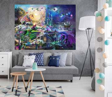 3D Mini World 108 Rose Catherine Khan Wall Sticker Wallpaper AJ Wallpaper 2 