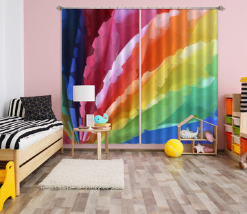 3D Color Feather 19188 Shandra Smith Curtain Curtains Drapes