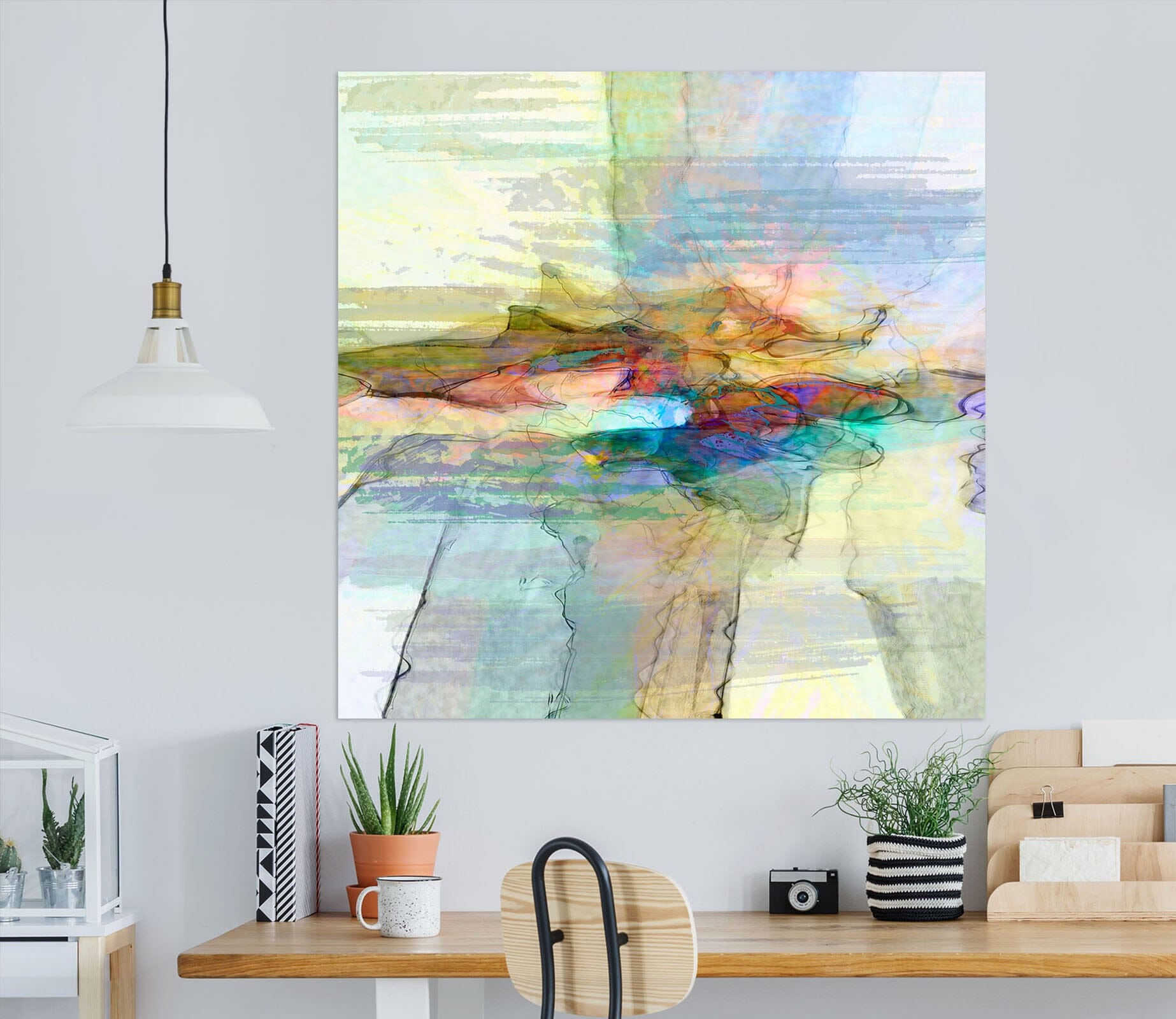 3D Painted Pattern 034 Michael Tienhaara Wall Sticker Wallpaper AJ Wallpaper 2 