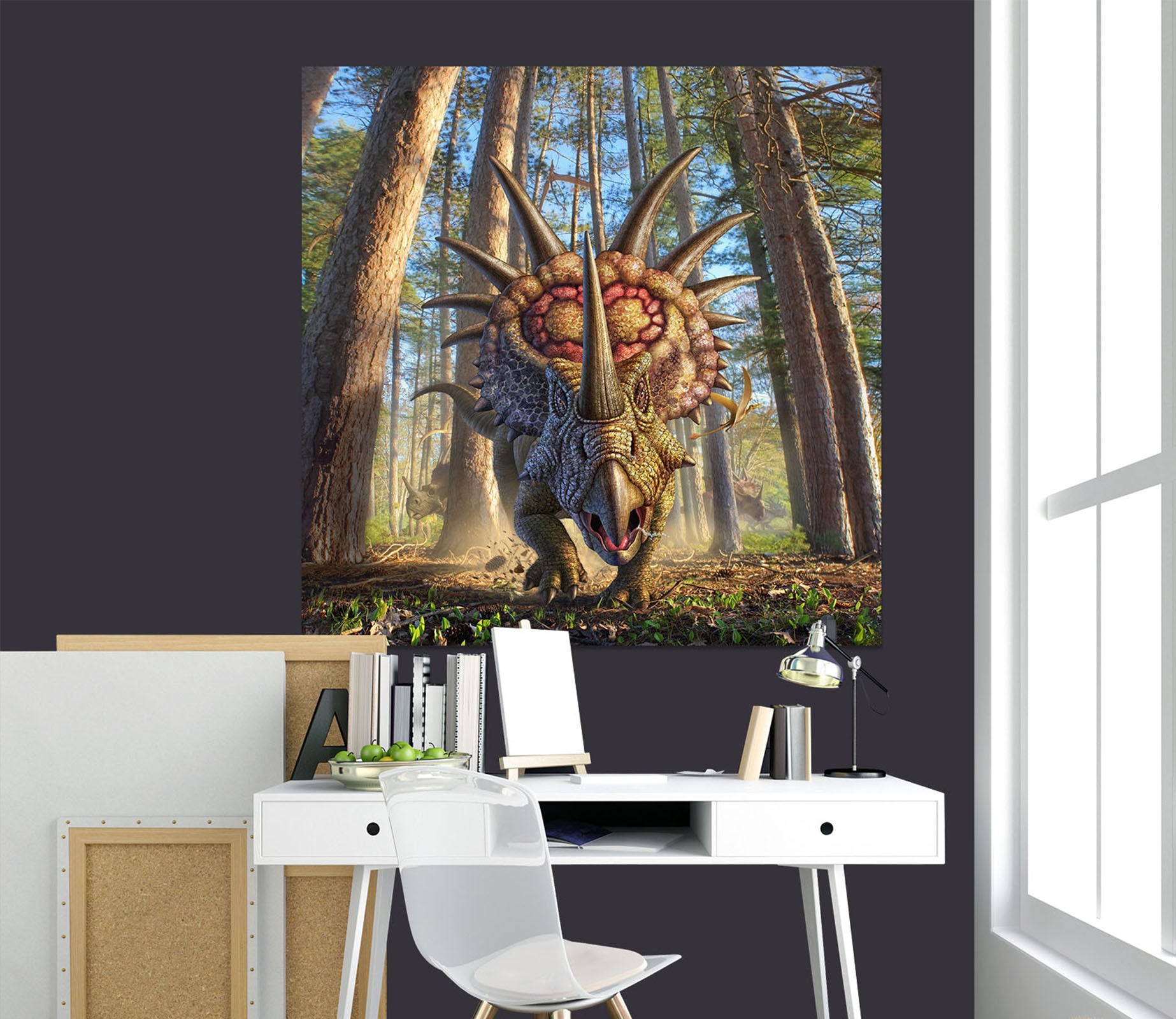 3D Styracosaurus 85185 Jerry LoFaro Wall Sticker