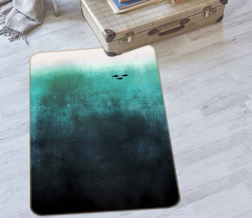 3D Green Gradient Pattern 1076 Boris Draschoff Rug Non Slip Rug Mat Mat AJ Creativity Home 