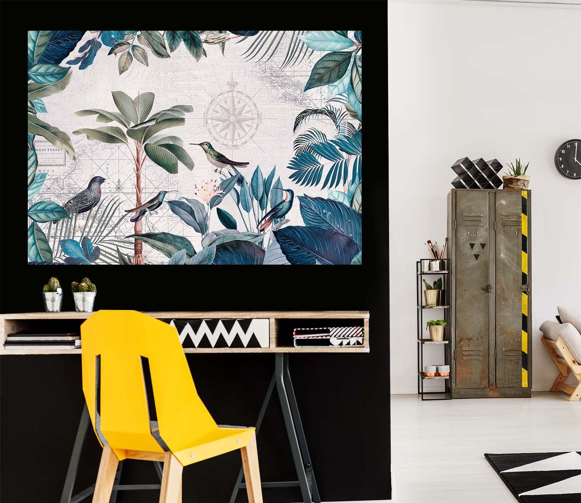 3D Bird Family 120 Andrea haase Wall Sticker Wallpaper AJ Wallpaper 2 