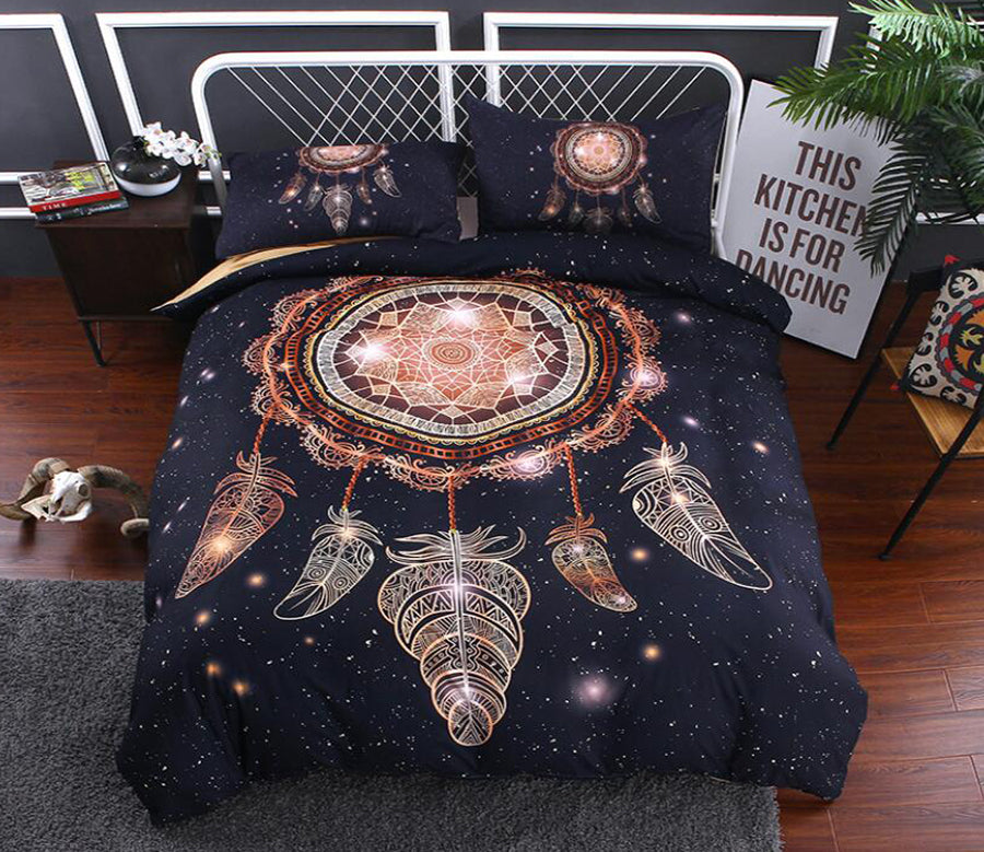 3D Star Dreamcatcher 1093 Bed Pillowcases Quilt