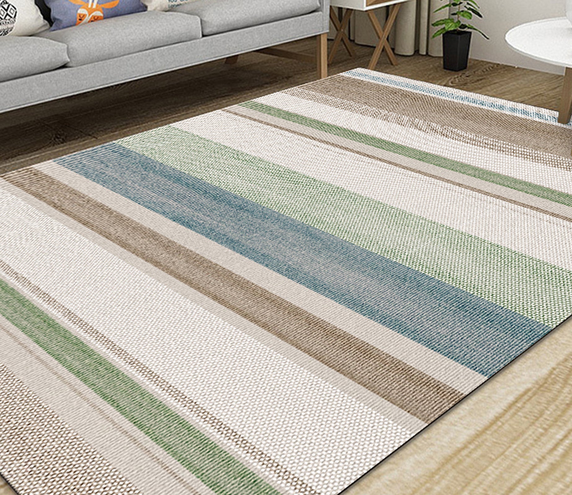 3D Color Pattern WG438 Non Slip Rug Mat Mat AJ Creativity Home 