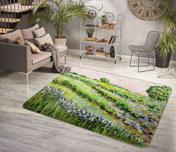 3D Wildflower Prairie 1103 Allan P. Friedlander Rug Non Slip Rug Mat Mat AJ Creativity Home 