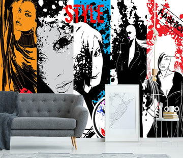 3D Black Clothing Style 691 Wallpaper AJ Wallpaper 2 