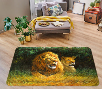 3D Lion 76003 Non Slip Rug Mat
