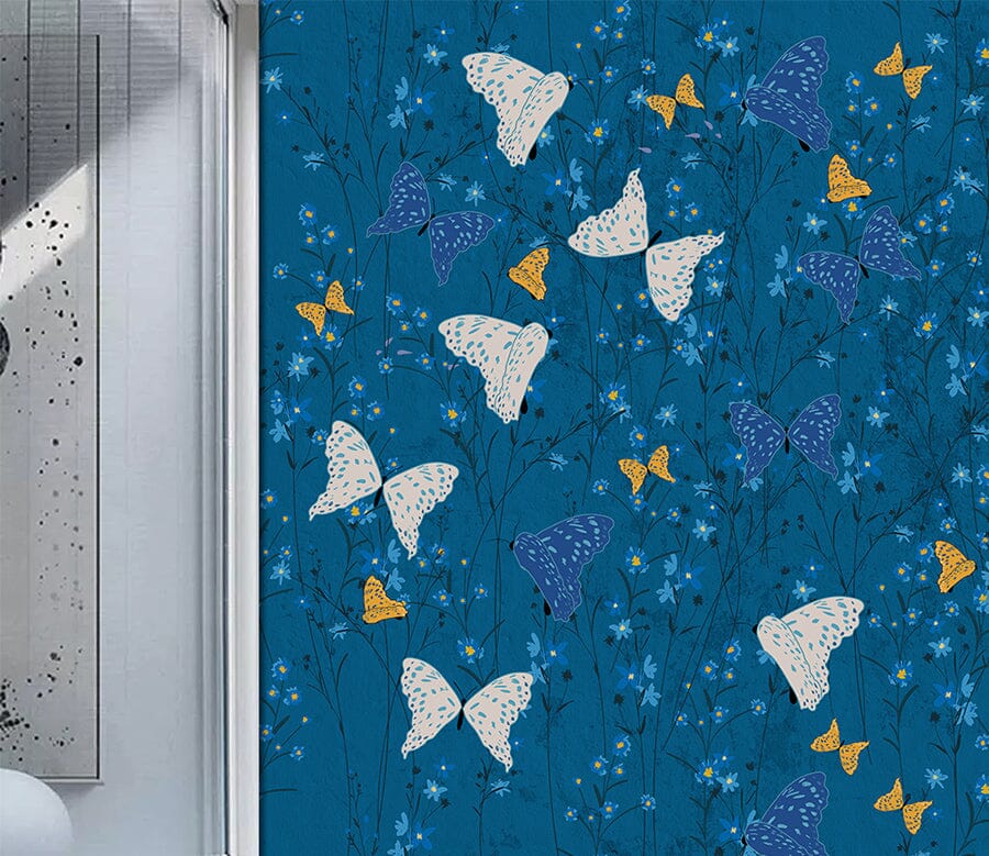 3D White Butterfly WC264 Wall Murals Wallpaper AJ Wallpaper 2 