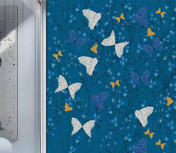 3D White Butterfly WC264 Wall Murals Wallpaper AJ Wallpaper 2 