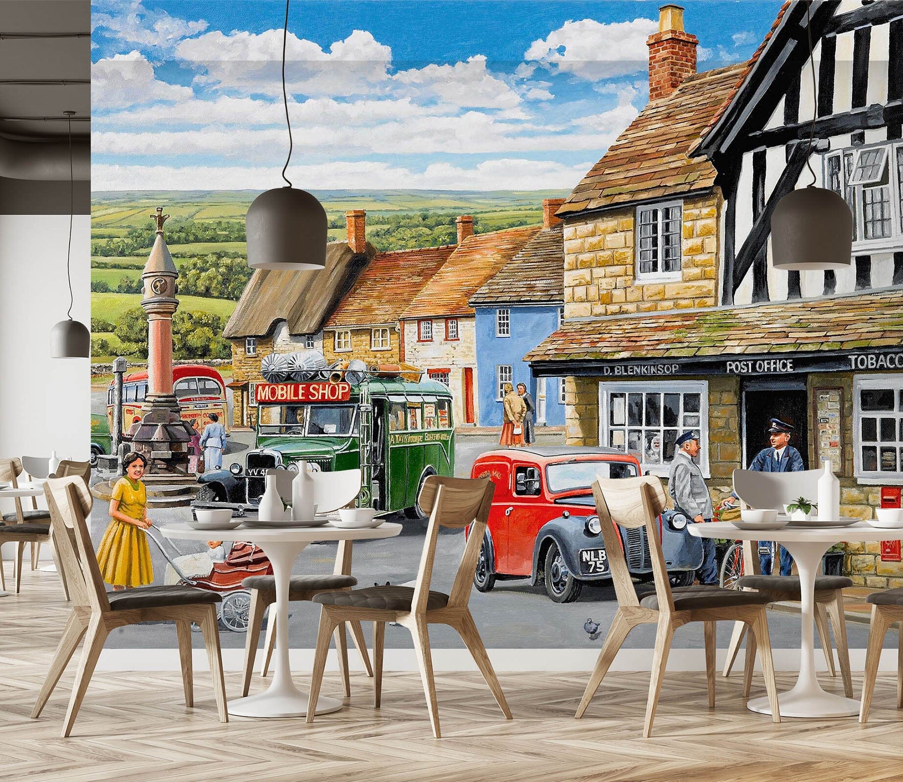 3D The Post Office 1064 Trevor Mitchell Wall Mural Wall Murals Wallpaper AJ Wallpaper 2 