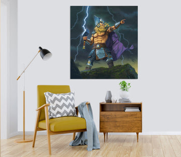 3D Thor God Of Thunder 079 Vincent Hie Wall Sticker Wallpaper AJ Wallpaper 2 