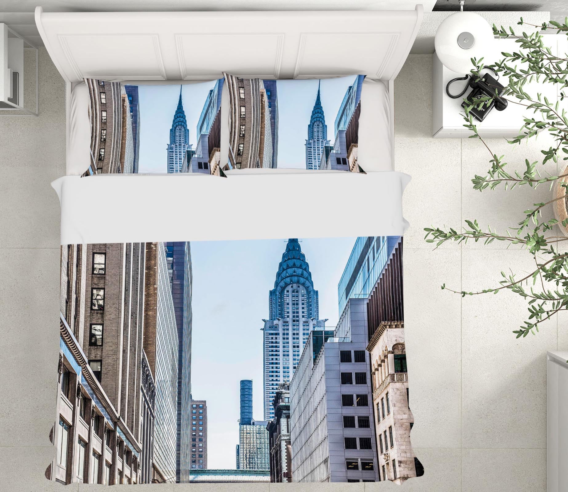 3D New York Crystal Palace 051 Marco Carmassi Bedding Bed Pillowcases Quilt