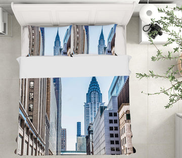 3D New York Crystal Palace 051 Marco Carmassi Bedding Bed Pillowcases Quilt