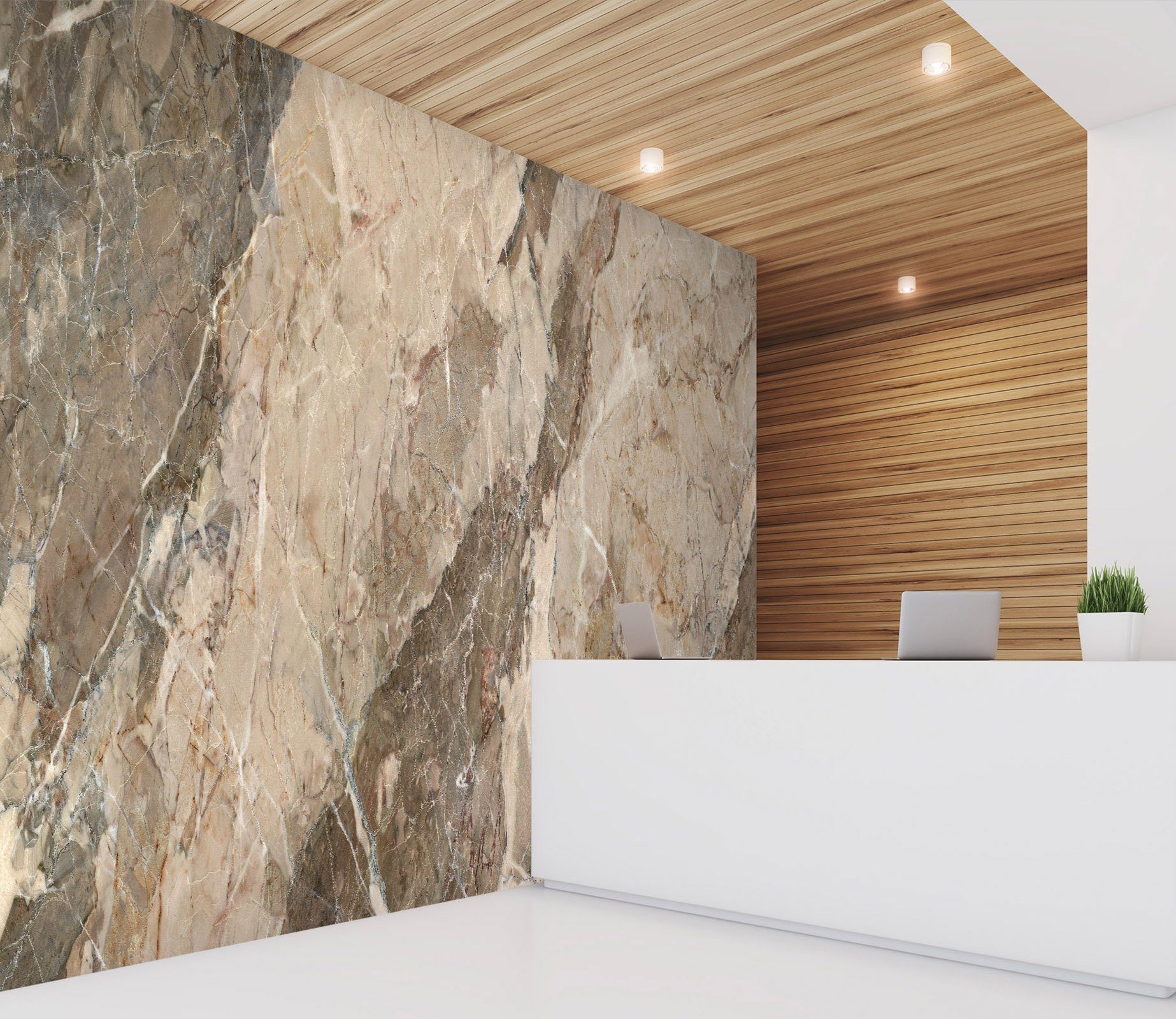 3D Natural Texture 047 Marble Tile Texture Wallpaper AJ Wallpaper 2 