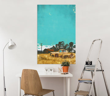 3D Prairie Truck 013 Showdeer Wall Sticker Wallpaper AJ Wallpaper 2 