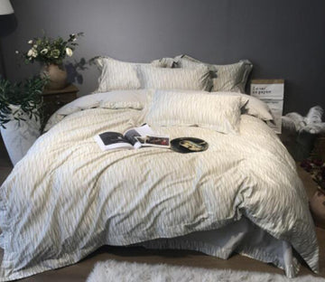 3D Gray 40036 Bed Pillowcases Quilt