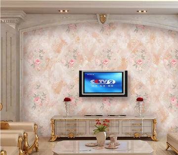 3D Pink Flowers 2009 Wall Murals Wallpaper AJ Wallpaper 2 