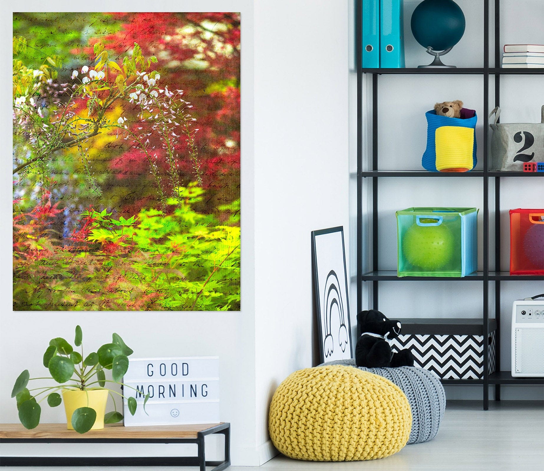 3D Spring Garden 011 Assaf Frank Wall Sticker Wallpaper AJ Wallpaper 2 