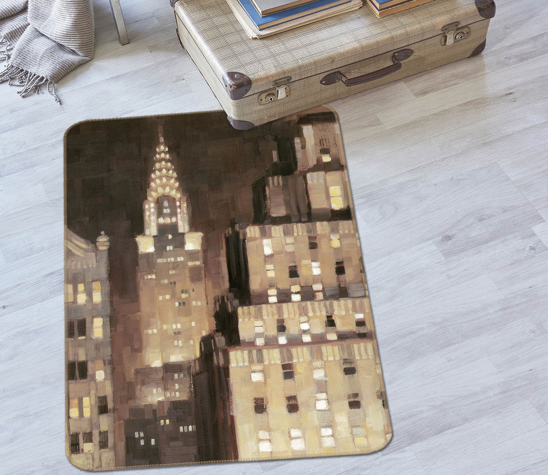 3D Building 32186 Non Slip Rug Mat