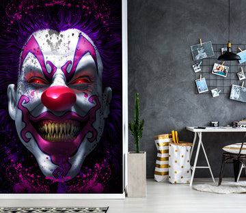 3D Clown 5042 Tom Wood Wall Mural Wall Murals