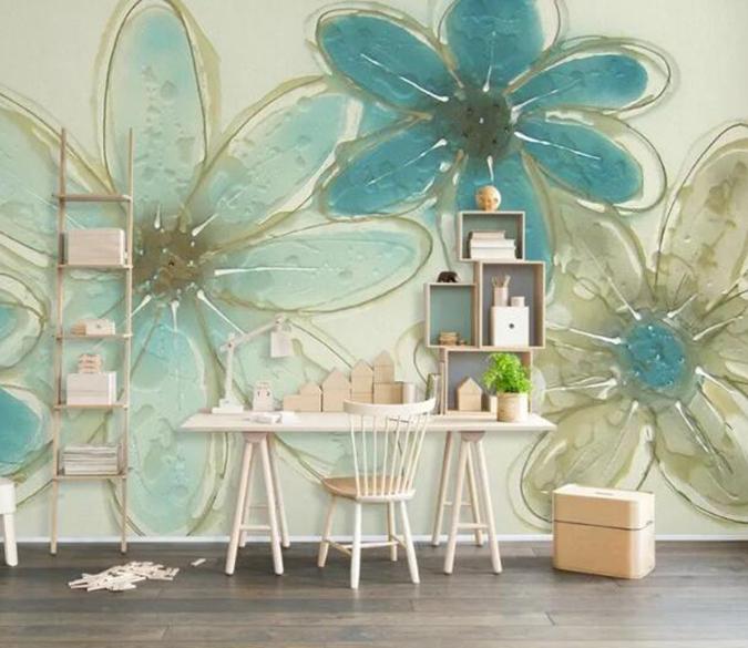 3D Modern Flower 1034 Wall Murals Wallpaper AJ Wallpaper 2 
