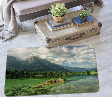3D Mountain River 36167 Non Slip Rug Mat